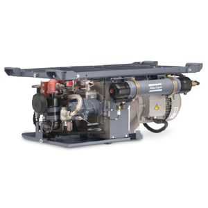 Luftkompressor / transportierbar / Dieselbetrieben / Schrauben