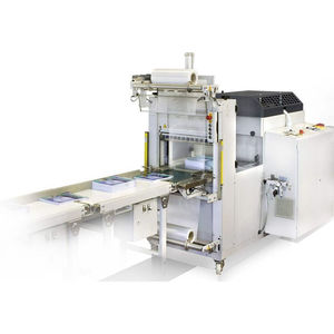 automatische Schrumpffolienverpackungsmaschine / für Bücher / Schrumpftunnel / in Reihe