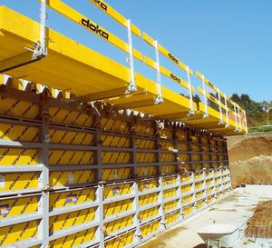 Stahlschalung / Wand / für Beton