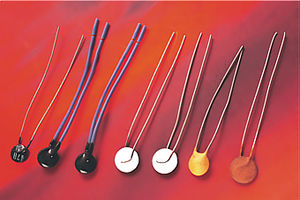 NTC-thermistor / epoxidverkapselt / für Flüssigkeiten / für Gas