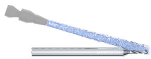 Vollmetall-Bohrer / für Gusseisen / für Aluminium / für Stahl