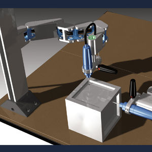Manipulatorarm für Werkzeug / mechanisch / mit Greifsystem / Spannsystem
