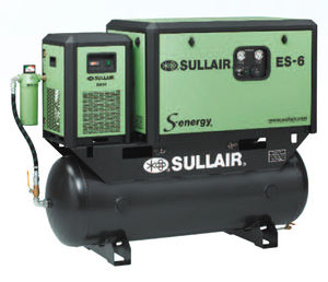 Luftkompressor / transportierbar / elektrisch / Schrauben
