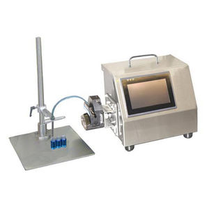Abfüllanlage für Industrieanwendungen / für Flüssigkeiten / für Töpfe / halbautomatisch