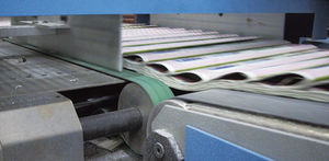 Elastomer-Förderband / Industrie / Prozess