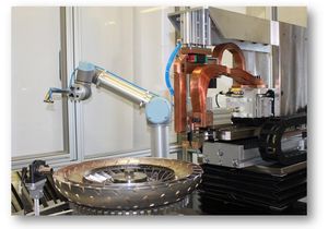 automatische Auswuchtmaschine / vertikal / dynamisch / für Turbinenrad