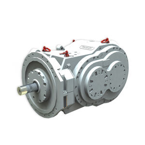 Planetengetriebe / Schneckenzahnrad / Koaxial / für Förderanlagen