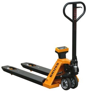 Handhubwagen / mit Drucker / mit Wiegesystem