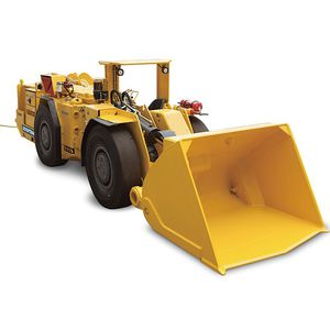Radlader / mit Gelenk / für Untertagebau