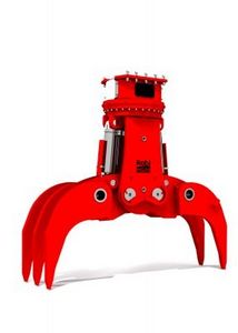 Sortiergreifer / hydraulisch / für Bagger / Schrott