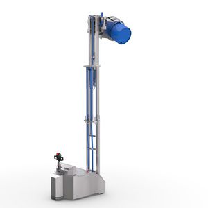 elektrischer Stapler / Geh / für Fässer / mit Gegengewicht