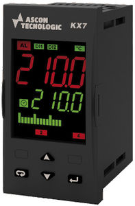 LED-Doppelanzeige-Temperaturcontroller / PID / programmierbar / IP54