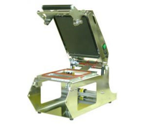 linearer Schalensiegler / manuell / für die Lebensmittelindustrie