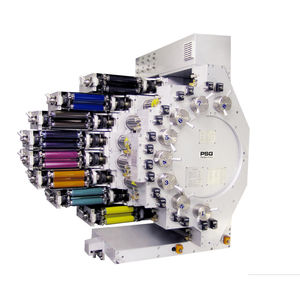 automatische Siebdruckmaschine / 9-Farben / für zylindrische Produkte / drehbar