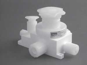 Membranventil / manuell / Proben / für Reinwasser