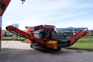 mobile Sortieranlage / automatisch / für Kunststoff / für Holz