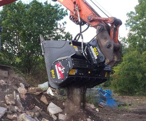Steinbrecher-Schaufel / für Bagger / für Stein
