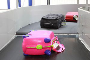 Bandförderer / für die Raumfahrt / horizontal / für das Gepäckhandling