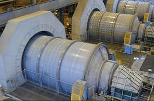 Kugelmühle / horizontal / diverse Abfälle