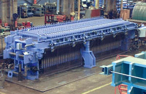 Membranfilterpresse / automatisch / Hochdruck