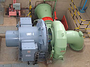 hydraulische Turbine / Francis / mit Spiralkörper / für mechanische Antriebsanwendungen