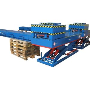 festinstallierte Scherenhebebühne / hydraulisch