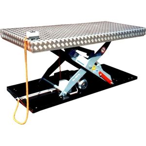Scherenhubtisch / hydraulisch / mobil