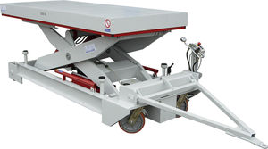 Scherenhubtisch / hydraulisch / elektrisch / mechanisch