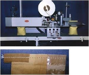 Sackverschließmaschine / Nahtverschluss