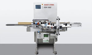 PLC-gesteuert-Etikettiermaschine / für selbstklebende Etiketten / für Flaschen / kompakt