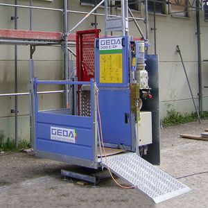 Einmast-Transportbühne