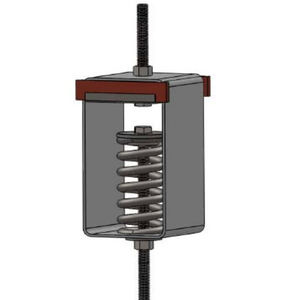 Vibrationsdämpfer / mechanisch / für Anlage / für Schwerlasten