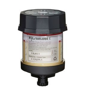 Einzelpunkt-Schmierstoffgeber / elektrochemisch / automatisch / mit variablem Förderstrom