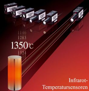 kontaktloser Temperatursensor / Infrarot / Digital / mit LED-Anzeige