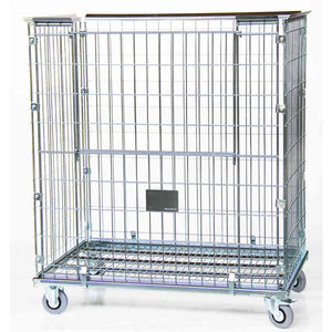 Rollcontainer / 4 Flügel / Metallgewebe