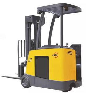 elektrischer Gabelstapler / Stand / für enge Gänge / für Materialumschlag