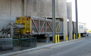 stationäre Müllpresse / mobil / für Mischabfall / für Transferstation