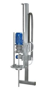 mechanischer Laborrührer / Flügelschraube / analog / für Becher