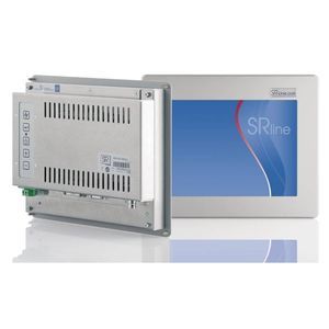 Monitor mit LED-Rückbeleuchtung / LCD / einbaufähig / Aluminium