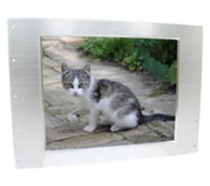 Touchscreen-Monitor / 1920 x 1080 / Rack / Aluminium