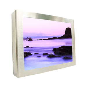 Monitor mit resistivem 5-Draht-Touchscreen / Multitouchscreen / 19