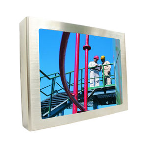Monitor mit resistivem 5-Draht-Touchscreen / Multitouchscreen / 1600 x 1200 / auf Rahmen