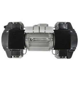 Druckluftpumpe / elektrisch / selbstansaugend / 2 Kolben