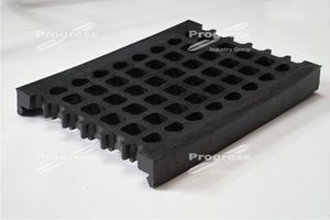 korrosionsbeständiges Siebblech / Gummi