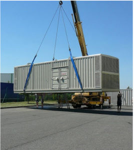 Metallcontainer / für Stromaggregate / Akustik