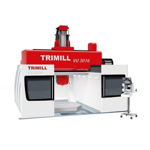 CNC-Fräsmaschine / 5-Achs / vertikal / Portal / mit Rotationstisch