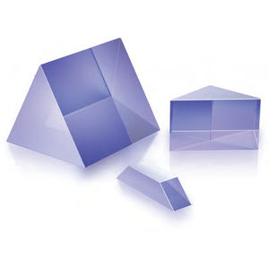 Prisma für -Dispersion / aus Quarzglas / BK7-Glas / gleichseitig