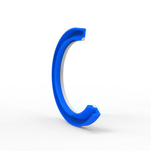 Ring-Lippen-Dichtung / Schaber / geriffelt / Polyurethan