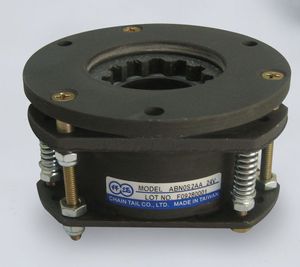 Scheibenbremse / elektromagnetisch / Federdruck / Sicherheit