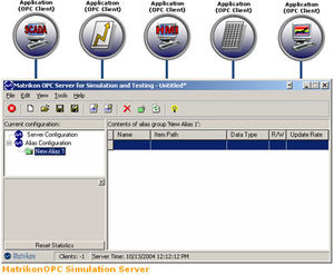 OPC-Software / Server Simulation